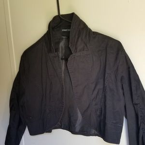 Crop 3/4 sleeve blazer